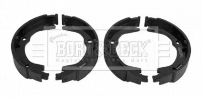 BORG & BECK bbs6501 -  Комплект тормозных колодок